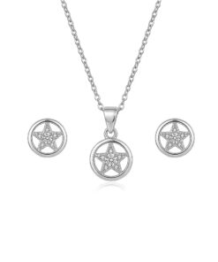 Aretes y dije estrellas