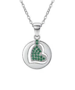 Dije Corazon Verde Movilble