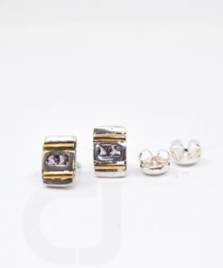 Aretes con laminas doradas XAR5