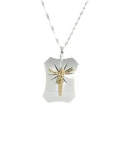 Dijes Religiosos Plata Oro 18k