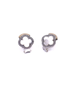 Aretes Van Cleef Blanco