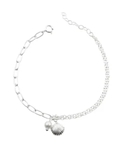 Pulsera perla concha