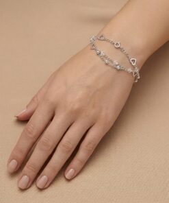 Pulsera dobles Coraz?n
