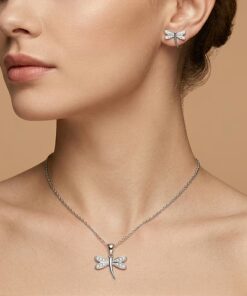 Aretes y dijes libelula