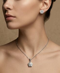 Aretes y dijes Trebol