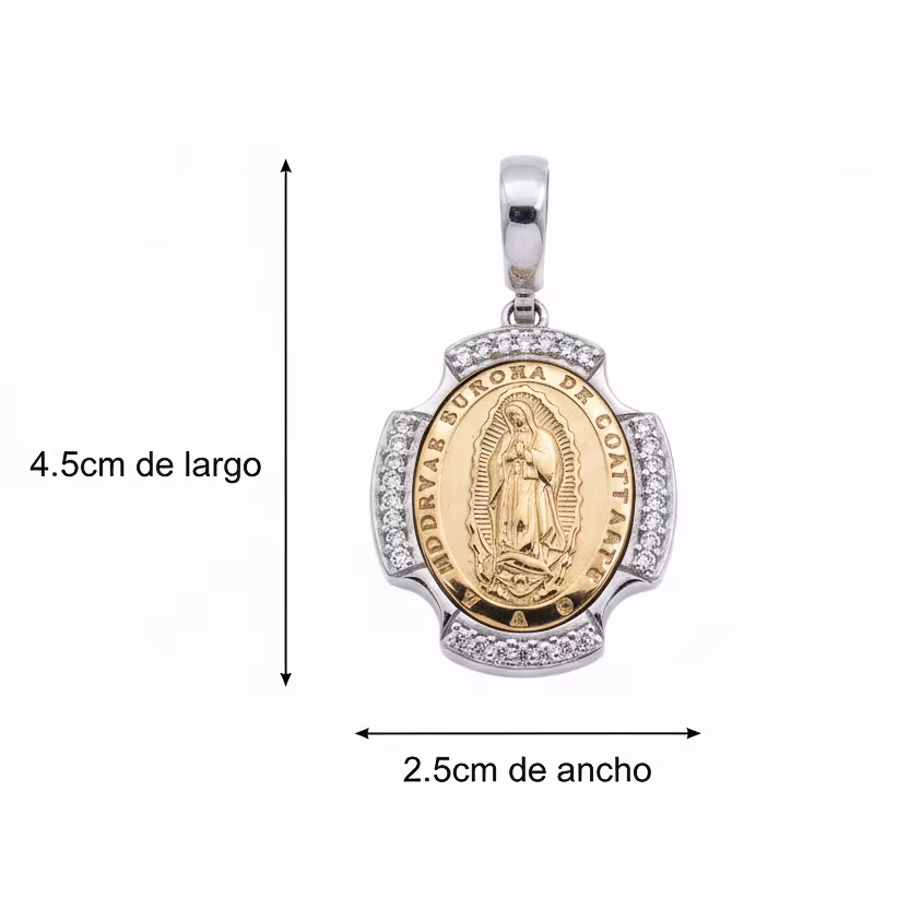 Medalla Virgen Guadalupe