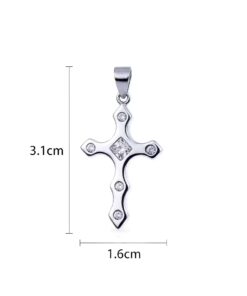 Dije Cruz con Circones 3cm