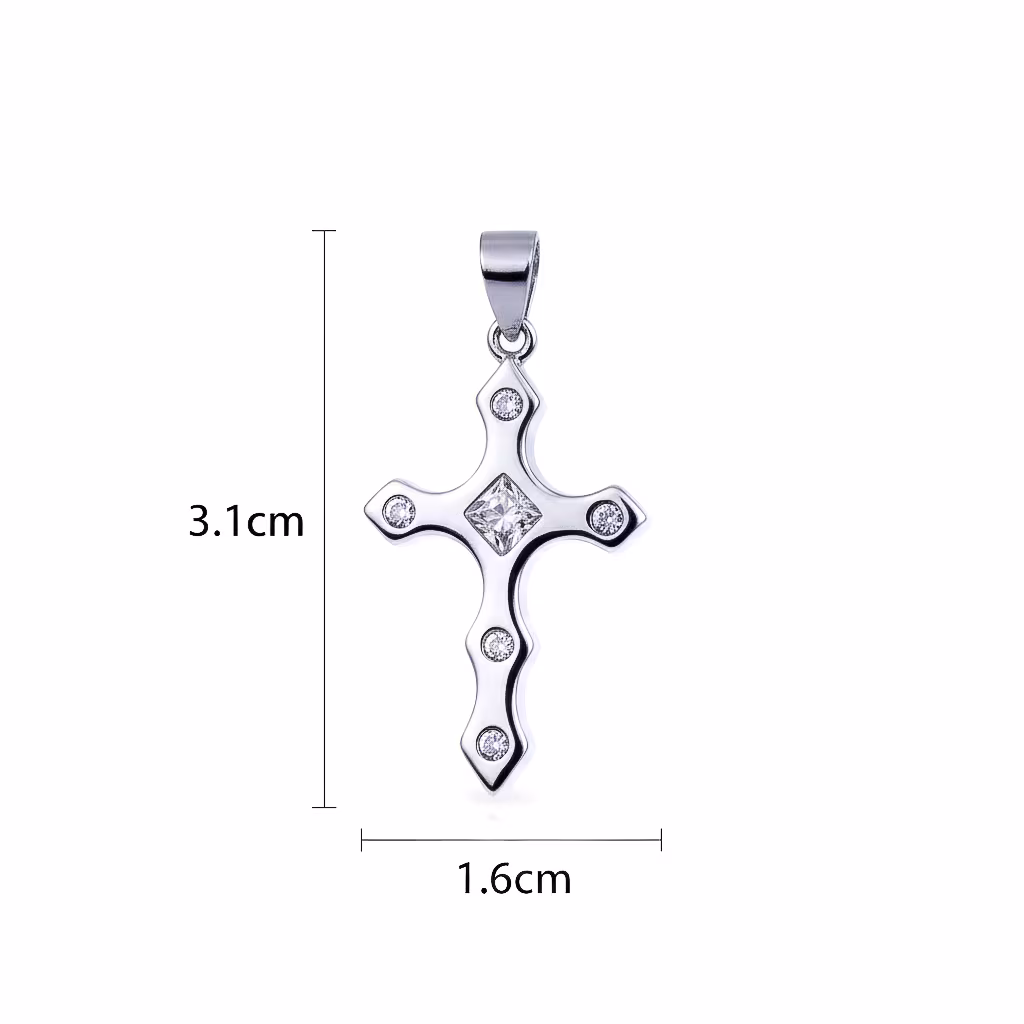 Dije Cruz con Circones 3cm