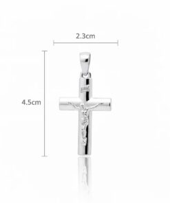 Dije Cruz con Cristo 5cm