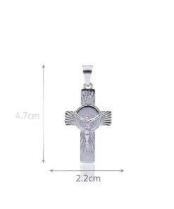 Dije Cruz con Cristo 5cm