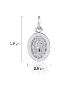Medalla Virgen Guadalupe Mediana 2cm