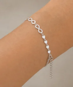 Pulsera Infinito y Coraz?n