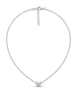 Gargantilla Corazon 44+4cm  ?  1.3mm