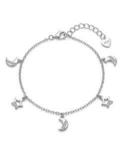 Pulsera Luna y Estrella