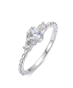 Anillo Compromiso Flor
