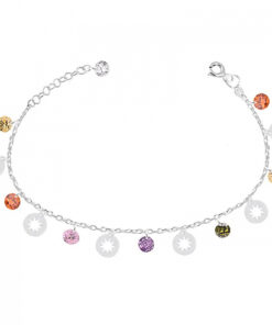 Tobillera de Estrella y Piedra